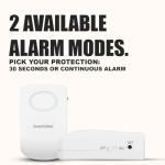 130dB Portable Door Handle Alarm - 2 Pack