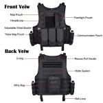 Adjustable Tactical Airsoft and Paintball Vest
