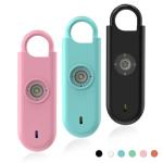 140dB Personal Safety Alarm Keychain - 3 Pack