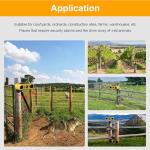 Solar Motion Sensor Alarm with Dog Barking Alert