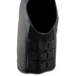 Men's Black SWAT Style Motorcycle Vest