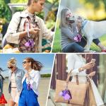 Personal Alarm Keychain Set for Women - Purple