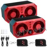 Qualirey Solar Motion Sensor Alarm - 2 Pack