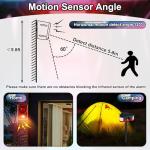Qualirey Solar Motion Sensor Alarm - 4 Pack