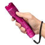 VIPERTEK VTS-T03 LED Flashlight Stun Gun, Pink
