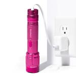 VIPERTEK VTS-T03 LED Flashlight Stun Gun, Pink