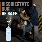 WETEN 130 dB Personal Alarm Keychain with Light