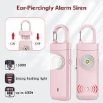 Rechargeable Personal Alarm for Women and Kids