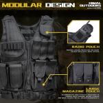 Himal Outdoors Adjustable Tactical Vest for Safety