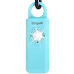 Personal Safety Alarm Keychain with Strobe Light