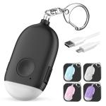 USB Rechargeable Personal Alarm Keychain for Women