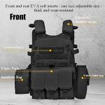Men's Tactical Vest with Quick Release, Adjustable
