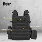 Men's Tactical Vest with Quick Release, Adjustable