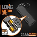 Loud Personal Alarm Keychain with LED Light