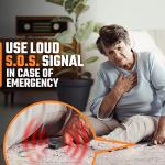Loud Personal Alarm Keychain with LED Light