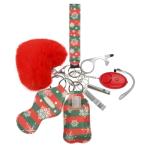 Women’s Safety Keychain Set with Personal Alarm