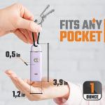 WETEN Keychain Personal Alarm with LED Light