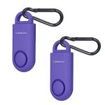 130dB Personal Safety Alarm Keychain - 2 Pack