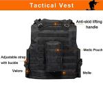 Adjustable Tactical Vest with Removable Pouch