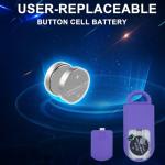 130dB Personal Safety Alarm Keychain - 2 Pack