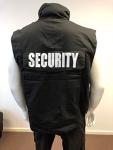 Men's Security Vest with 8 Pockets - Black