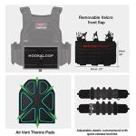 YAKEDA Tactical Laser-Cutting Quick Release Vest