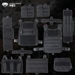 Tactical Molle Airsoft Vest for Men - Black