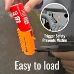 Mace Pepper Spray Gun with LED Strobe