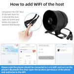 KERUI 8-Piece WiFi Home Security Alarm System
