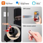 KERUI 8-Piece WiFi Home Security Alarm System