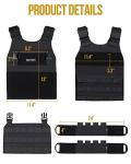 OneTigris Low Profile MOLLE Vest with Cummerbund