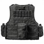 YAKEDA Adjustable Tactical Airsoft Vest in Black