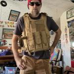 YAKEDA Adjustable Tactical Airsoft Vest in Black
