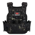 YAKEDA Lightweight Tactical Vest for Men - Black