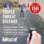 Triple Action Pepper Spray - Police Strength (Black)