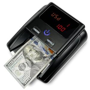 Khippus K605 Counterfeit Bill Detector: 4-in-1 Authenticity Confirmation