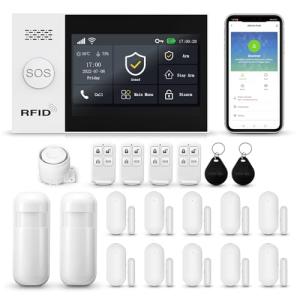 WiFi Touch Screen Alarm System for Home Security