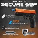 P2P Secure 68P CO2 6-Shot Self Defense Kit