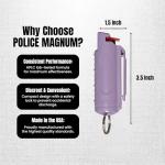 USA Made Police Magnum Pepper Spray Keychain