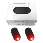 Car Solar Power Simulated Anti-Theft LED Flashing Light