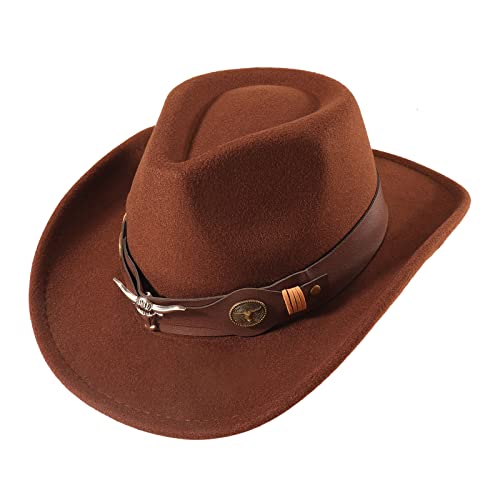 Classic Cowboy Hat with Belt - Geebuzz