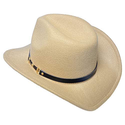 Wide Brim Men's Cowboy Hat Costume Accessories