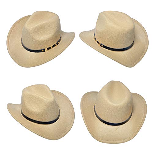 Wide Brim Men's Cowboy Hat Costume Accessories