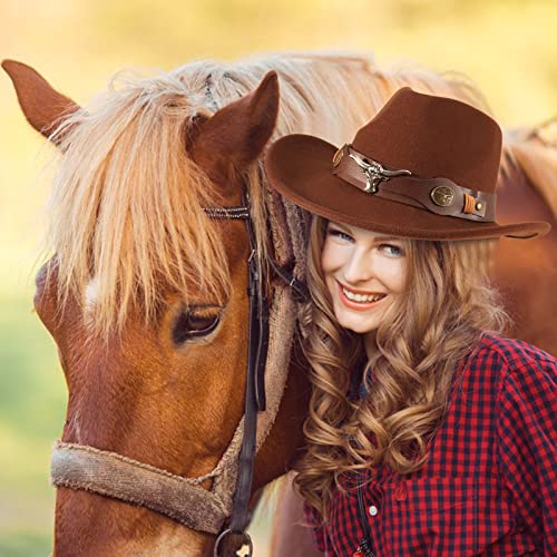 Classic Cowboy Hat with Belt - Geebuzz