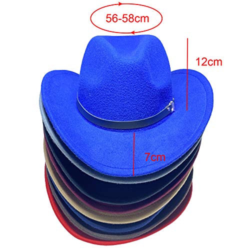 Wide Brim Men's Cowboy Hat Costume Accessories