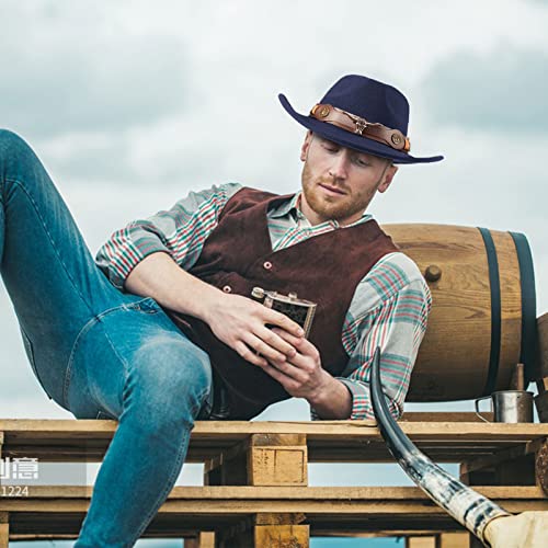 Classic Cowboy Hat with Belt - Geebuzz
