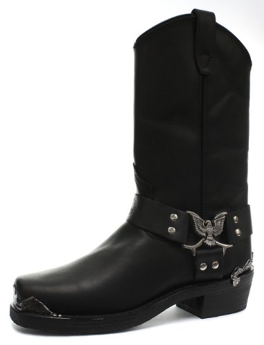 Black Eagle Hi Cowboy Boots - Size 10