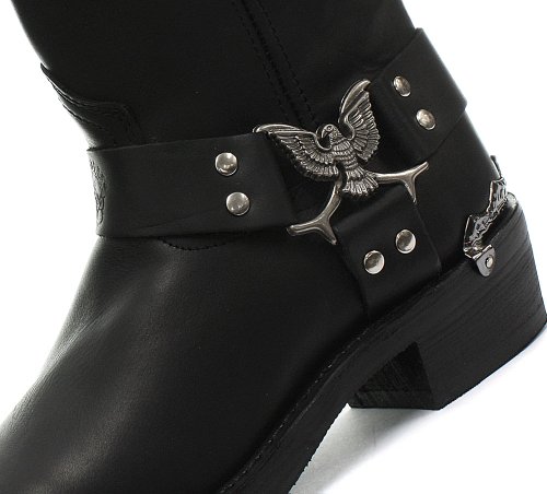 Black Eagle Hi Cowboy Boots - Size 10