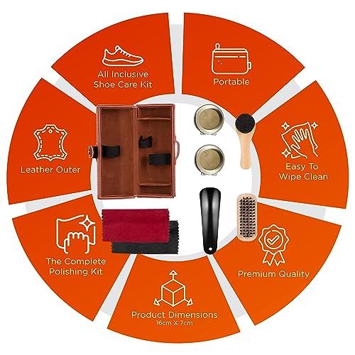 Luxury 7-Piece Cowboy Boot Shine Kit