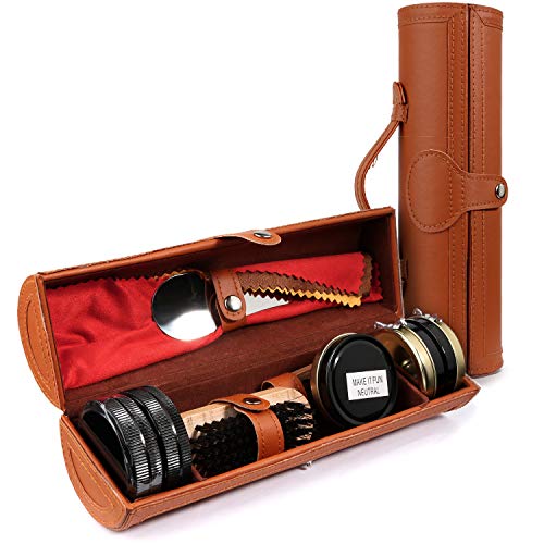 Elegant 12-Piece Cowboy Boots Shine Kit